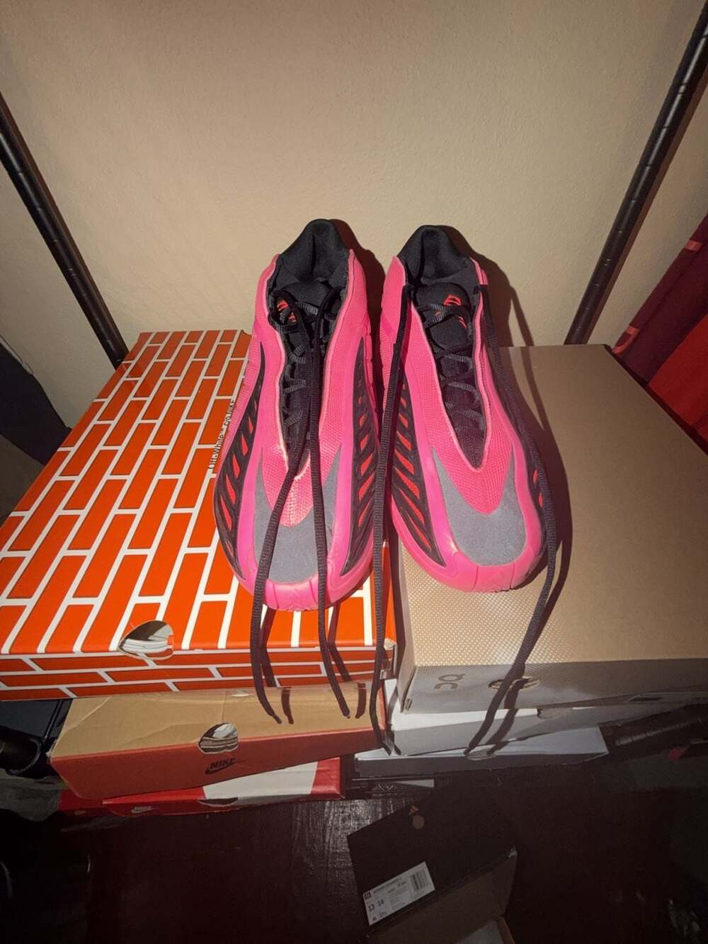 Adidas Anthony Edwards 2 Lucid Pink Basketball Shoes Size 13